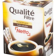 Café soluble NETTO 25 sticks qualité filtre 50g