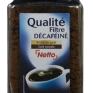 Café soluble NETTO décaféiné 100g