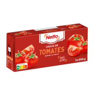 Coulis de tomates NETTO 3x200g