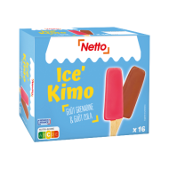 Bât.glacé NETTO grenadine cola x16 584g