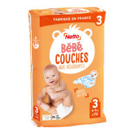 Couches NETTO T3 4-9kg x70