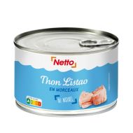 Thon NETTO listao morceaux 280g