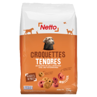 Croquettes chien NETTO viande tendre 1