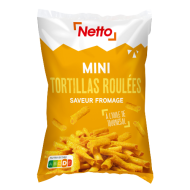 Mini tortillas roulées NETTO fromage 150g