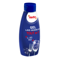 Détergent lave-vais. NETTO gel tout en un 720ml