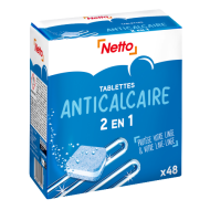 Détergent lave-vais. NETTO anticalcaire 48D