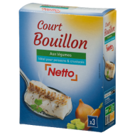 Bouillon NETTO court légumes 126g x3