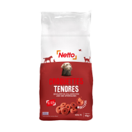 Croquettes chien NETTO tendres bœuf 4kg