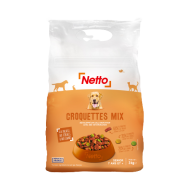 Croquettes chien NETTO senior volaille céréales légumes 3kg