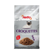 Croquettes chat NETTO stérilisé 1