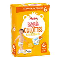 Culottes bébé NETTO apprentissage T6 +16kg x18