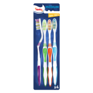 Brosse à dents NETTO pack familial medium x4