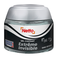 Gel coiffant NETTO extrême invisible 250ml
