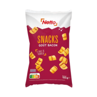 Snacks NETTO soufflés bacon 100g