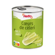 Cœurs de céleri NETTO 800g