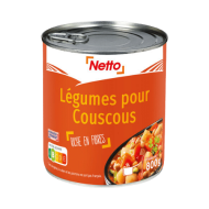 Légumes couscous NETTO 800g