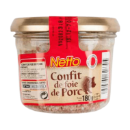 Terrine NETTO confit foie de porc 180g