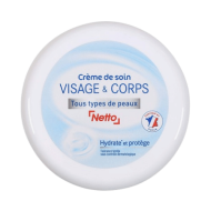 Soin de la peau NETTO crème hydratante tous usages 250ml