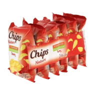 Chips NETTO nature 30g x6