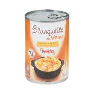 Blanquette de veau NETTO 400g
