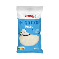 Déco.pât. NETTO noix de coco râpée 125g