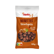 Déco.pât. NETTO noisettes décortiquées 125g