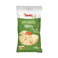 Déco.pât. NETTO amandes effilées 125g
