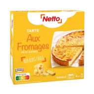 Tarte NETTO fromage 400g