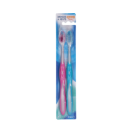 Brosse à dents NETTO 3en1 medium x2