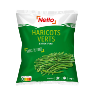 Haricots verts NETTO extra fins 1kg