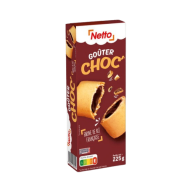 Biscuits NETTO goûter choc' 225g
