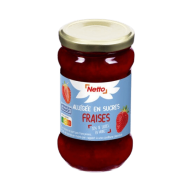 Confiture NETTO fraise allegée en sucres 335g