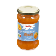 Confiture NETTO abricot allegée en sucres 335g