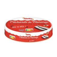 Pilchard de hareng NETTO tomate huile 367g