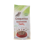 Croquettes chat NETTO viande légume 2kg