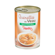 Quenelles NETTO veau sauce financière 400g