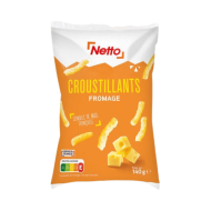 Chips NETTO croustil fromage 140g