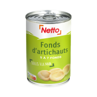 Fonds d'artichauts NETTO 400g