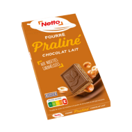 Tablette choco. NETTO lait praliné 150g