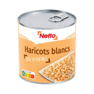 Haricots blancs NETTO 400g