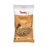 Déco.pât. NETTO pignons de pin 125g