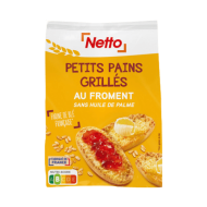 Petits pains grillés NETTO nature 225g