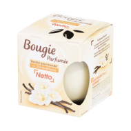 Bougie parfumée NETTO vanille 130g