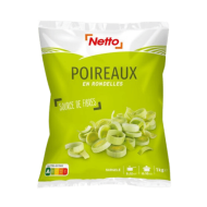 Poireaux NETTO rondelles 1kg