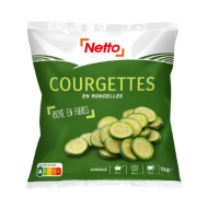 Courgettes NETTO rondelles 1kg