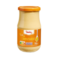 Moutarde NETTO mi-forte 350g
