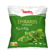 Épinards en branche NETTO 1kg