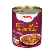 Petit salé lentilles NETTO 840g
