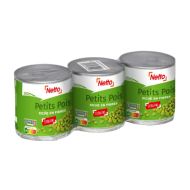 Petits pois NETTO extra-fins 3x140g