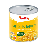 Haricots beurre NETTO 400g